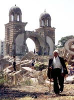 Срушена српска црква у Ђаковици